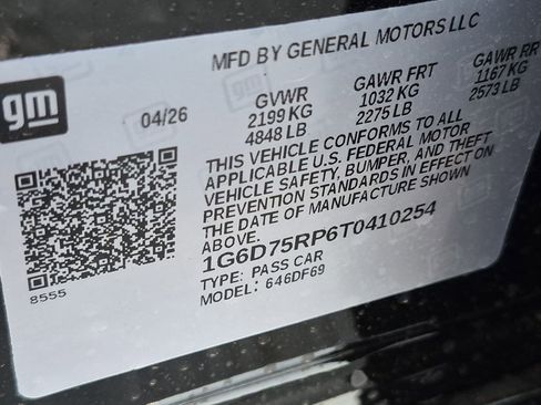 New 2026 Cadillac CT4 V Blackwing w/ Driver Assist Package RWD image 35