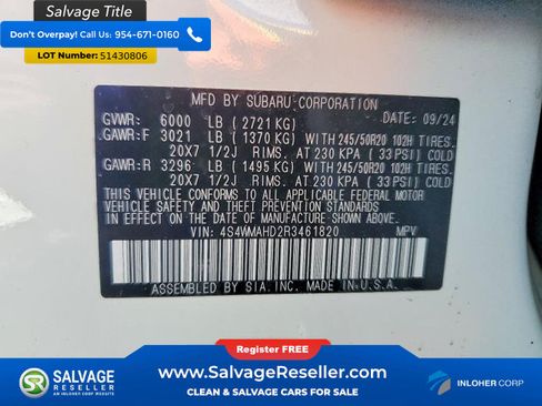 Used 2024 Subaru Ascent Onyx Edition AWD/4WD image 17