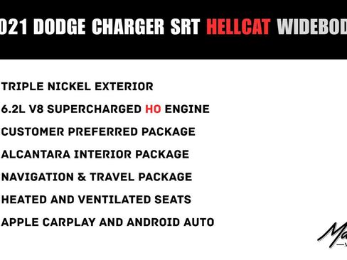Used 2021 Dodge Charger SRT Hellcat RWD image 2