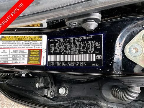 Used 2020 Toyota Avalon TRD FWD image 27