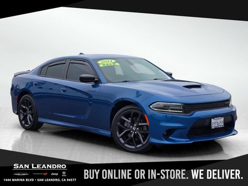 Certified 2021 Dodge Charger GT w/ Blacktop Package RWD image 1