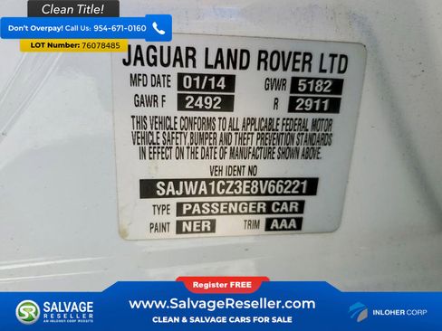 Used 2014 Jaguar XJ RWD image 16