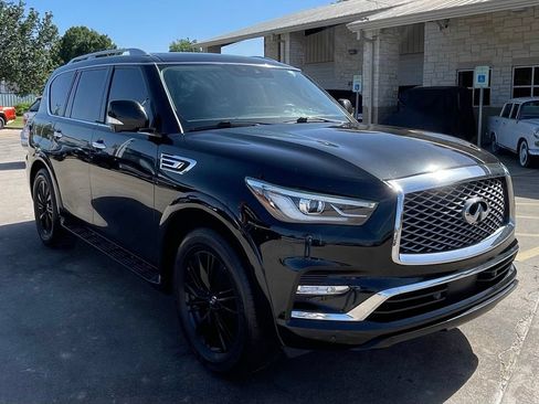 Used 2022 INFINITI QX80 Luxe w/ Cargo Package RWD image 2