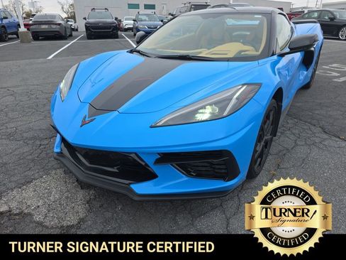 Certified 2022 Chevrolet Corvette Stingray Premium Conv w/ Z51 Performance Package RWD image 1