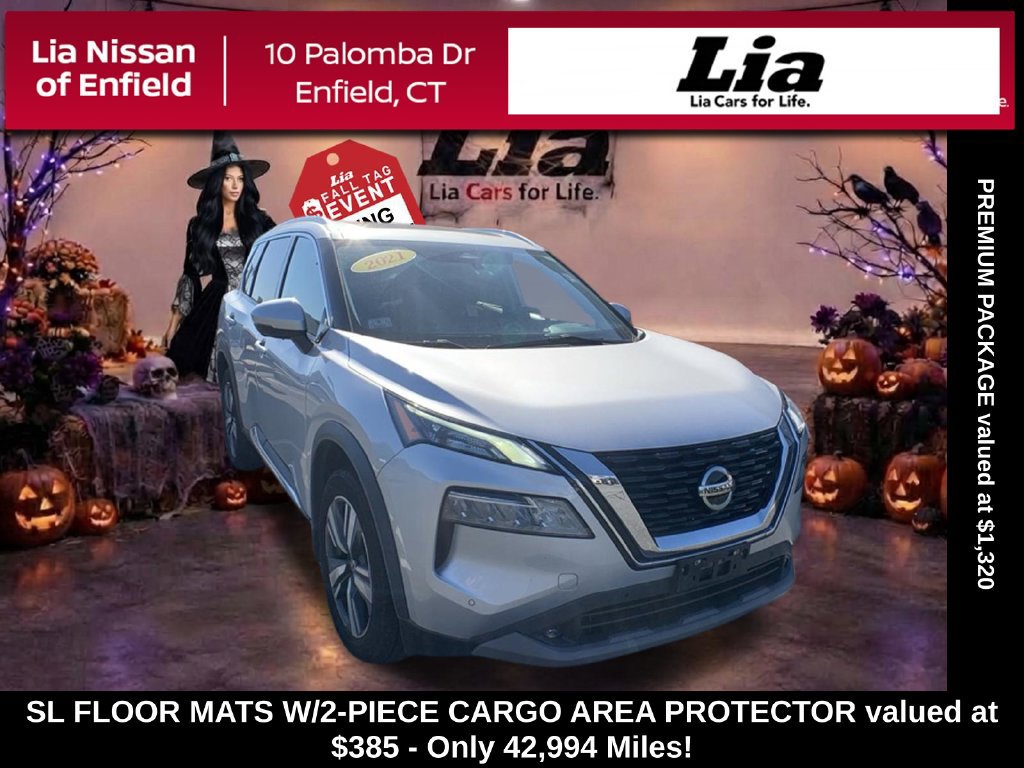 Used 2021 Nissan Rogue SL w/ Premium Package AWD/4WD image 1