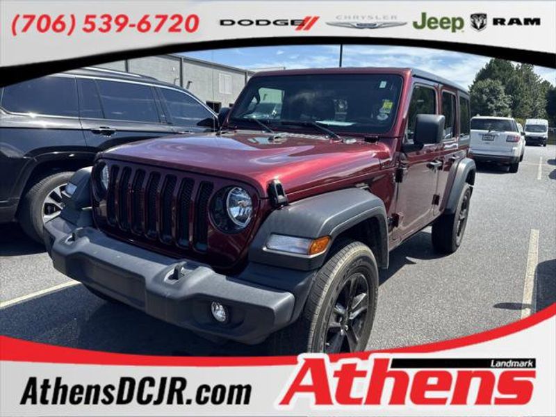 Certified 2021 Jeep Wrangler Unlimited Sport image 1