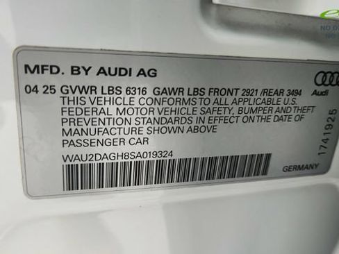 Used 2025 Audi A6 e-tron Premium Plus w/ Premium Plus AWD/4WD image 63