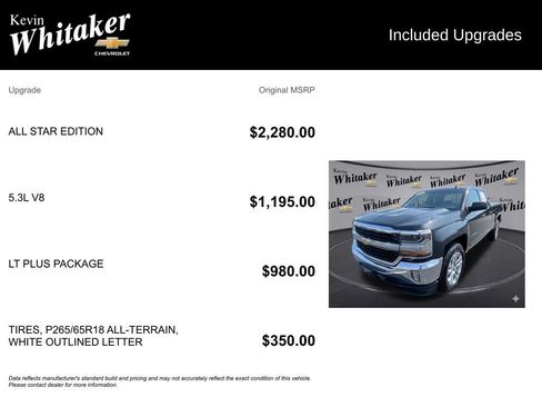 Certified 2016 Chevrolet Silverado 1500 LT w/ All Star Edition AWD/4WD image 35
