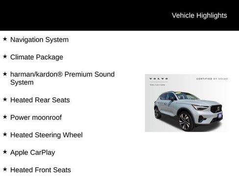 Certified 2024 Volvo XC40 B5 Ultimate w/ Protection Package Premier AWD/4WD image 5