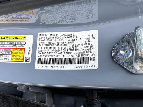 Used 2024 Honda Civic Sport image 32