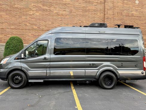 Used 2017 Ford Transit 350 148 High Roof Extended DRW RWD image 8