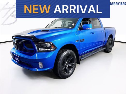 Used 2018 RAM 1500 Sport w/ Hydro Blue Sport Package image 1