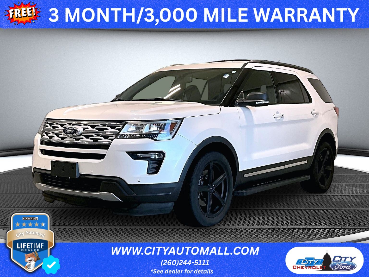 Used 2019 Ford Explorer XLT w/ Equipment Group 201A AWD/4WD image 1