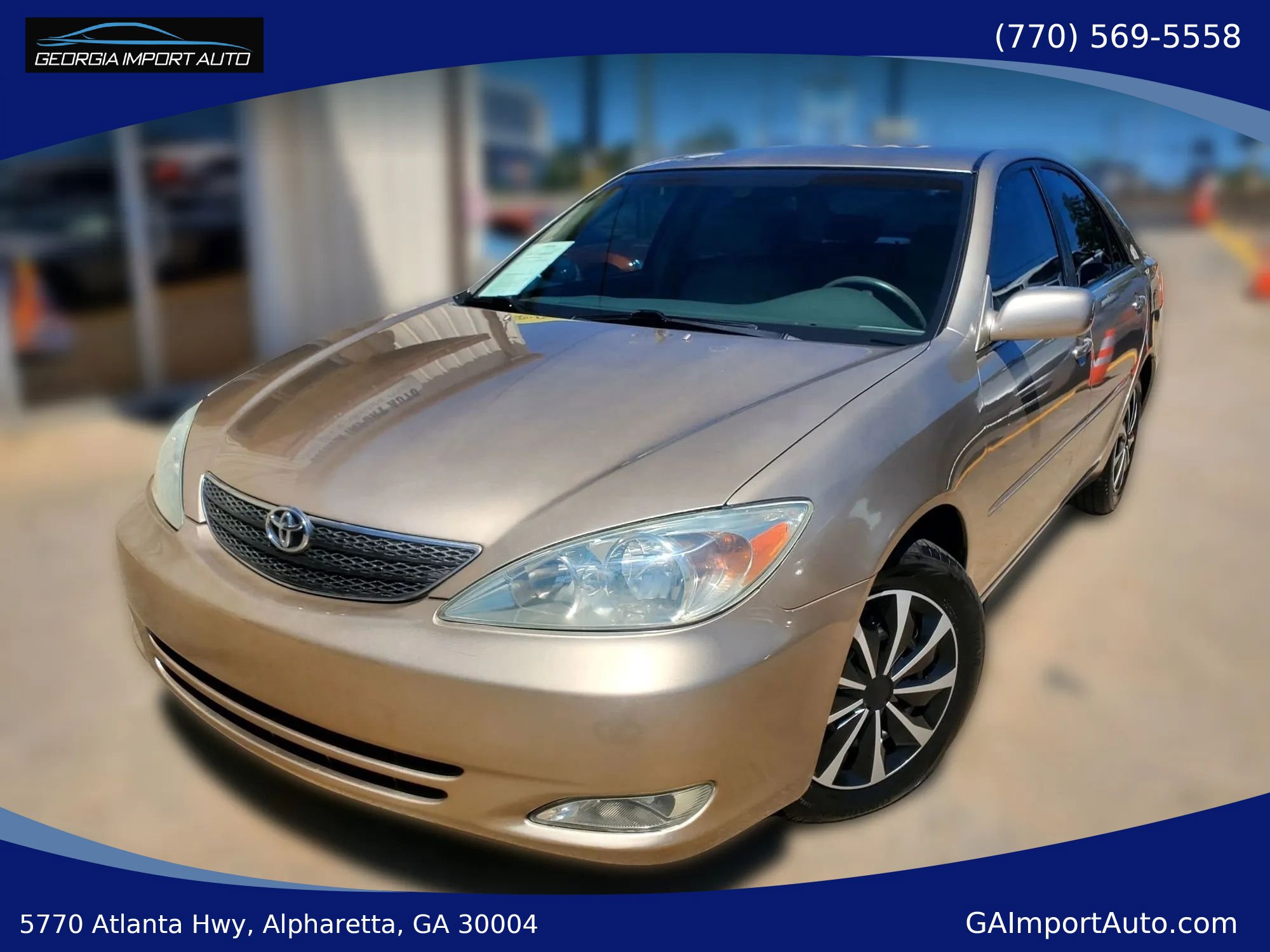 Used 2003 Toyota Camry XLE FWD image 1