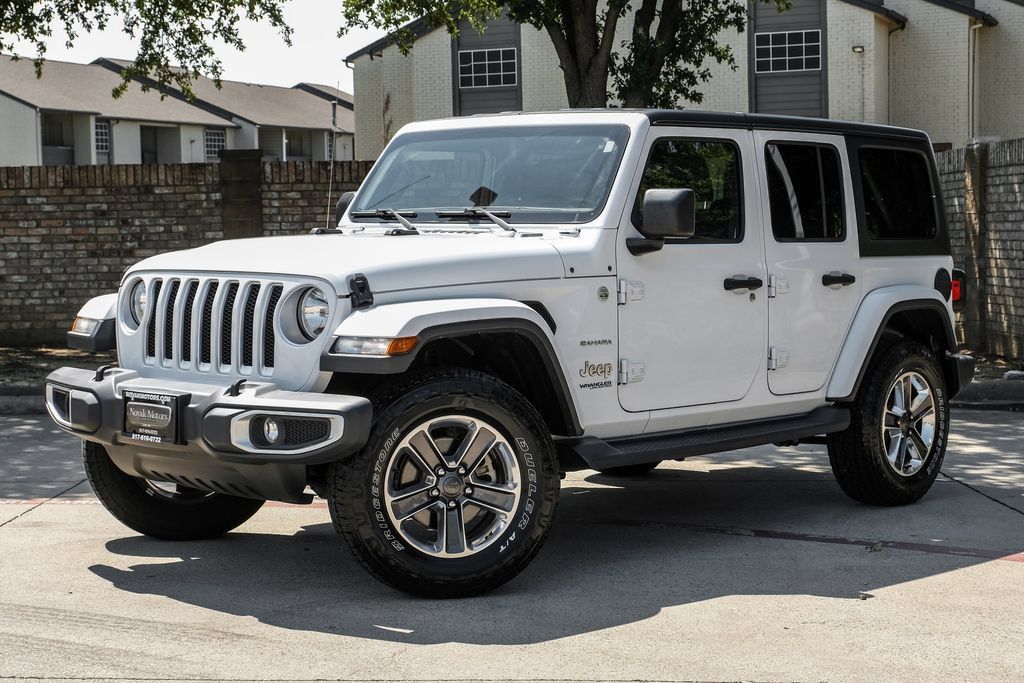 Used 2020 Jeep Wrangler Unlimited Sahara AWD/4WD image 12