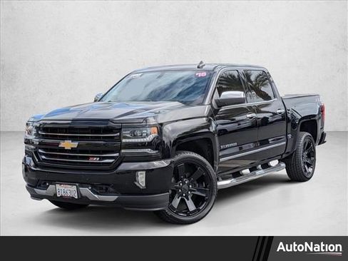 Used 2018 Chevrolet Silverado 1500 LTZ Z71 w/ LPO, Essentials Package AWD/4WD image 1