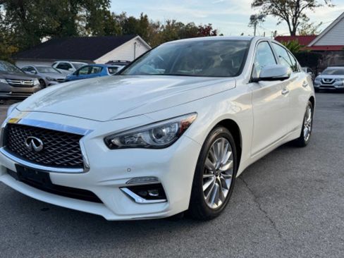 Used 2021 INFINITI Q50 Luxe w/ Cargo Package image 3