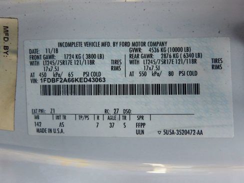 Used 2019 Ford F250 XL RWD image 31