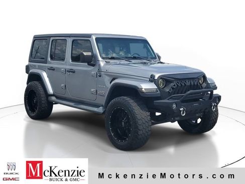 Used 2020 Jeep Wrangler Unlimited Sahara AWD/4WD image 1