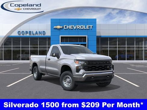 New 2026 Chevrolet Silverado 1500 W/T w/ WT Safety Package AWD/4WD image 1