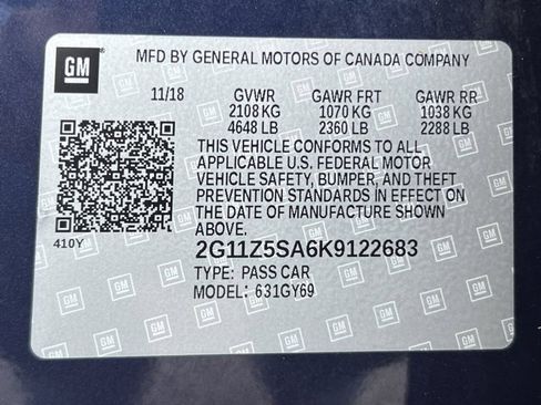 Used 2019 Chevrolet Impala LT image 20