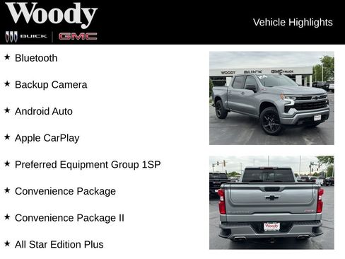 Certified 2024 Chevrolet Silverado 1500 RST w/ All Star Edition Plus AWD/4WD image 3