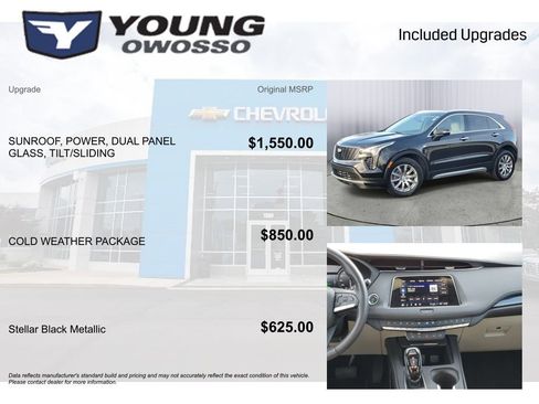 Certified 2023 Cadillac XT4 Premium Luxury w/ Cold Weather Package image 4