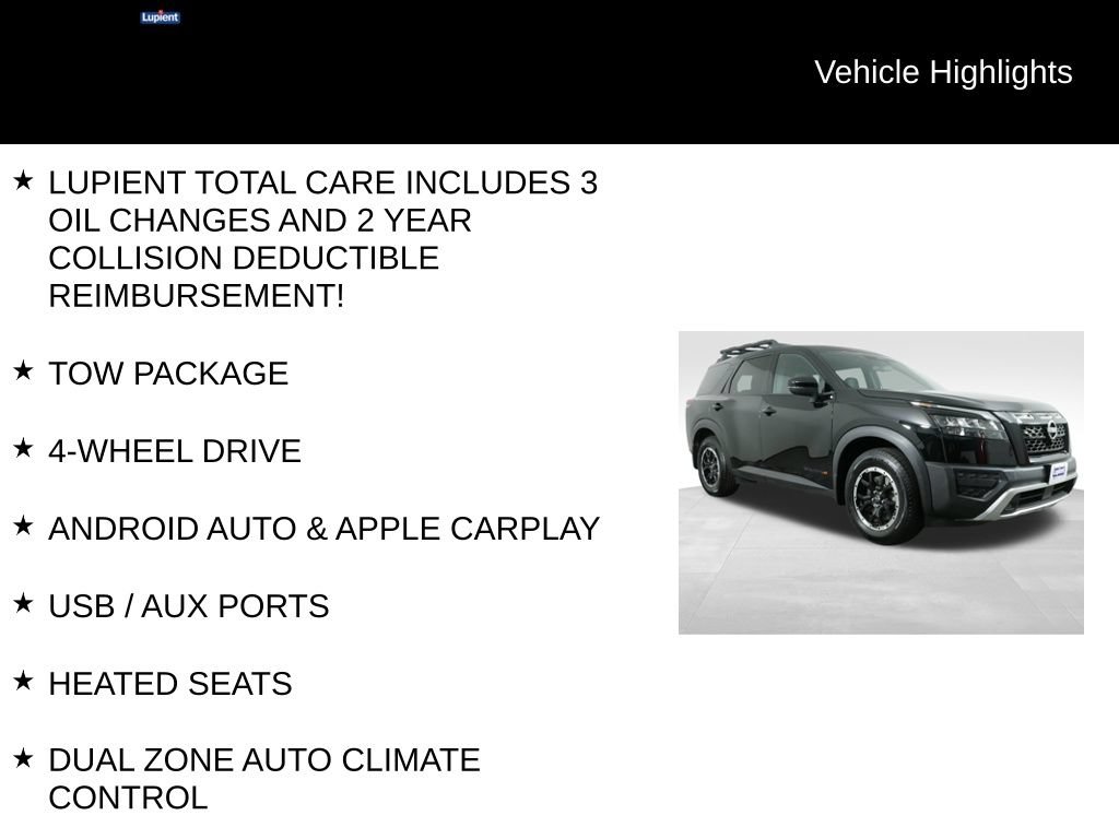 Used 2023 Nissan Pathfinder Rock Creek AWD/4WD image 7