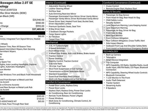 Used 2018 Volkswagen Atlas SE FWD image 32