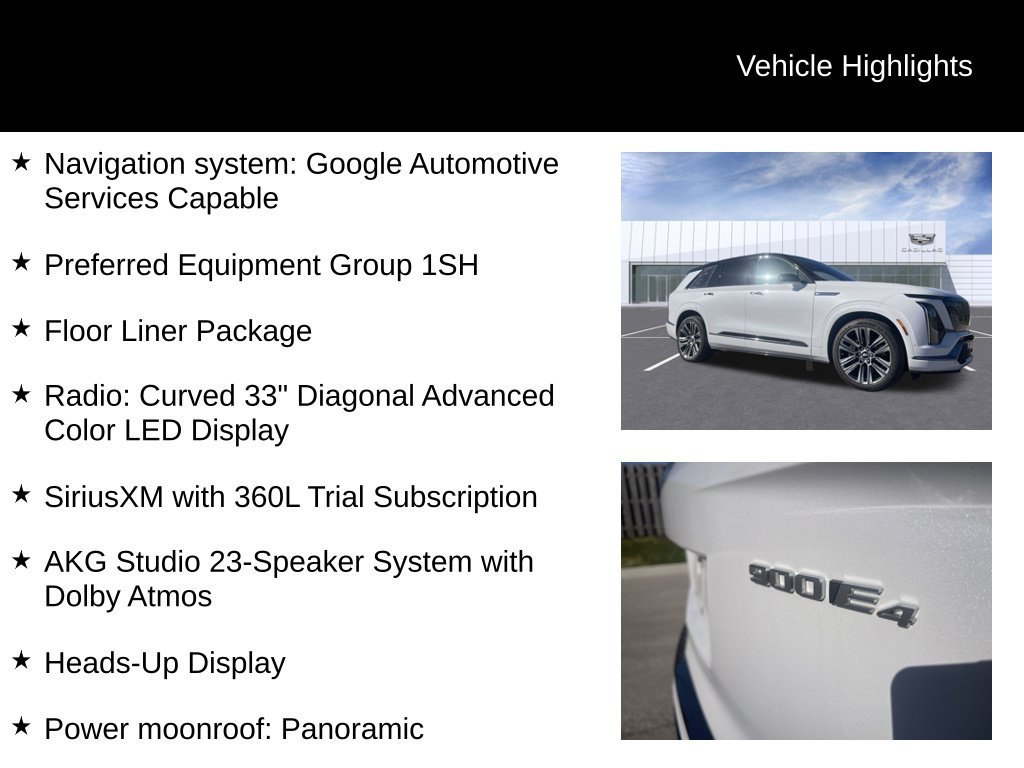 Certified 2026 Cadillac Vistiq Platinum w/ LPO, Floor Liner Package AWD/4WD image 10