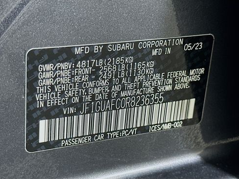 Used 2024 Subaru Impreza 2.0i Sport AWD/4WD image 12