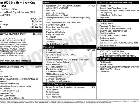 Used 2022 RAM 1500 Big Horn image 34