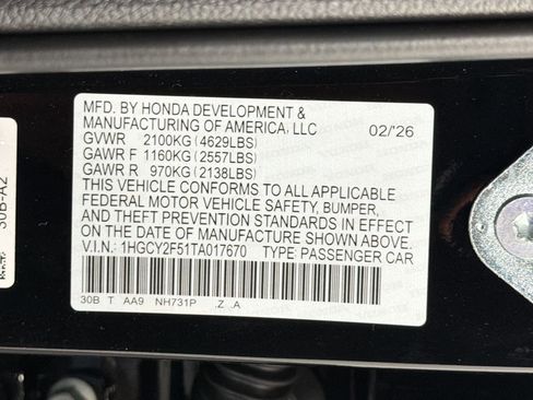 New 2026 Honda Accord Sport image 21