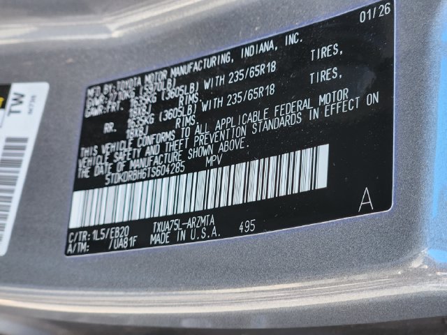 Used 2026 Toyota Highlander XLE AWD/4WD image 34