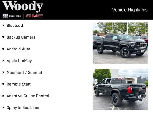 New 2026 GMC Canyon AT4 w/ Technology Plus Package AWD/4WD image 3