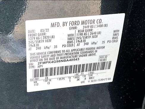 Used 2022 Ford Edge SE w/ Black Appearance Package image 36