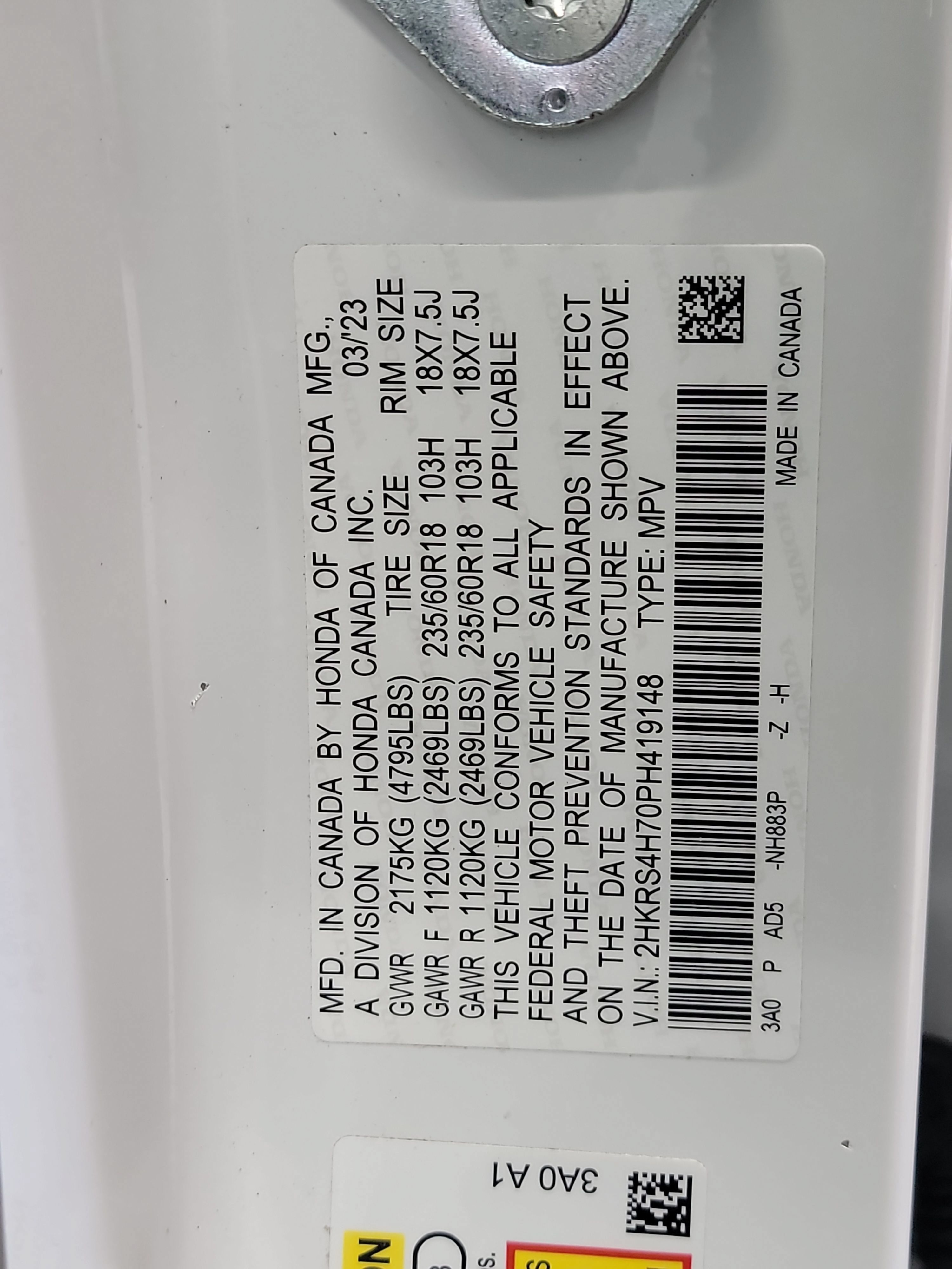 Used 2023 Honda CR-V EX-L image 33