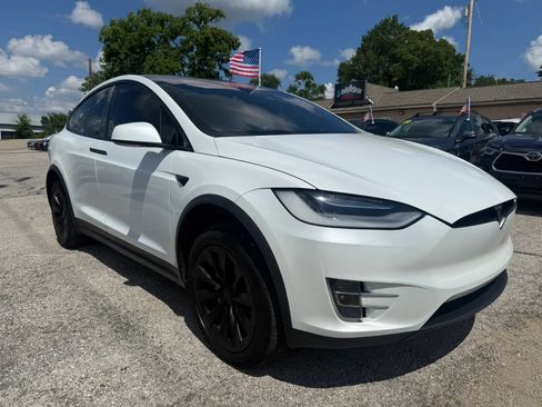 Used 2021 Tesla Model X Long Range AWD/4WD image 1