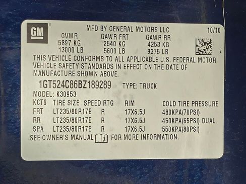 Used 2011 GMC Sierra 3500 SLT w/ SLT Convenience Package AWD/4WD image 52