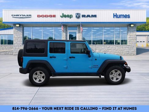 Used 2017 Jeep Wrangler Unlimited Sport w/ Quick Order Package 24S AWD/4WD image 2