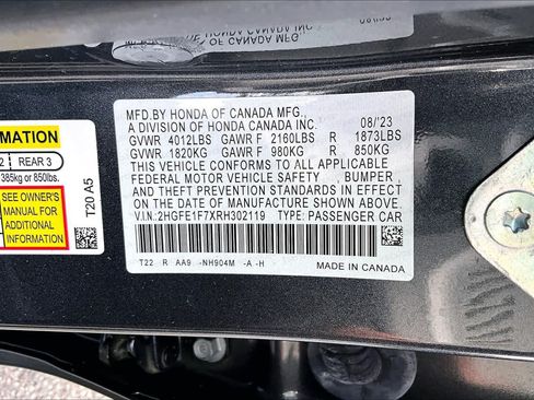 Used 2024 Honda Civic EX image 34