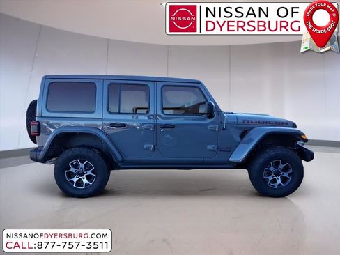 Used 2022 Jeep Wrangler Unlimited Rubicon w/ LED Lighting Group image 2