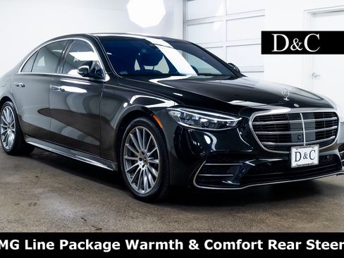 Used 2022 Mercedes-Benz S 580 4MATIC Sedan image 1