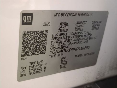 Certified 2024 Chevrolet Tahoe RST w/ Luxury Package image 34