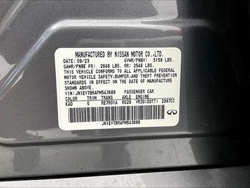 Certified 2023 INFINITI Q50 Luxe w/ Cargo Package image 44