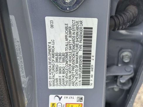 Certified 2023 Honda Civic Sport image 16