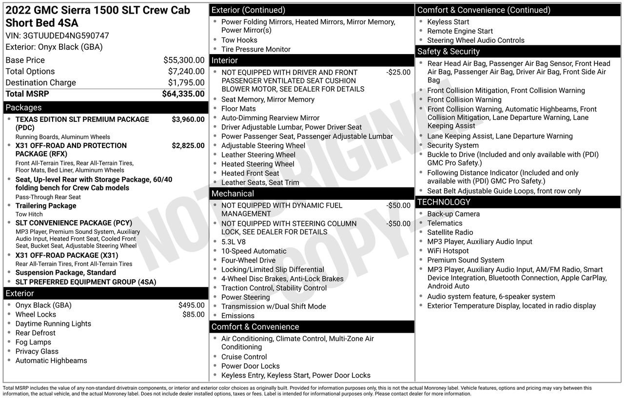 Used 2022 GMC Sierra 1500 SLT AWD/4WD image 5