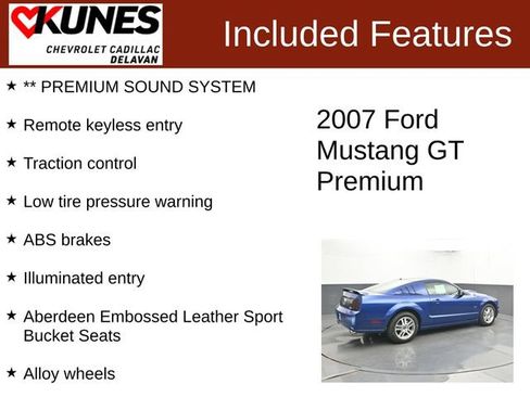 Used 2007 Ford Mustang GT Premium RWD image 3