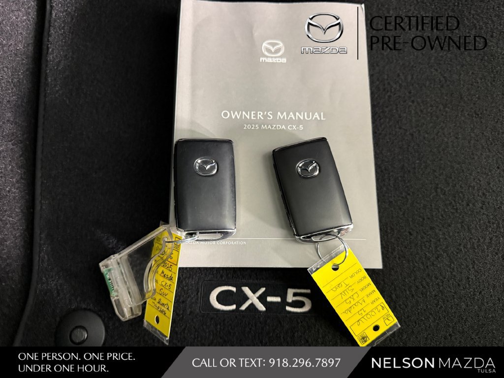 Certified 2025 MAZDA CX-5 AWD 2.5 S w/ Preferred Package image 52