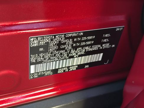 Used 2021 Toyota Venza XLE w/ Softex Package AWD/4WD image 31